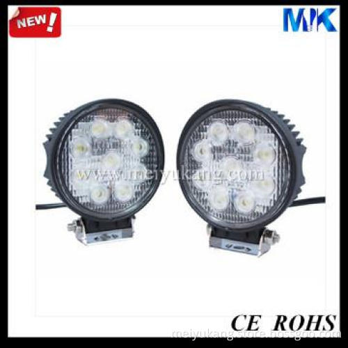 Led ring light 4 by 4 off road 10-30V DC 27W 1440lm auto led work lamp